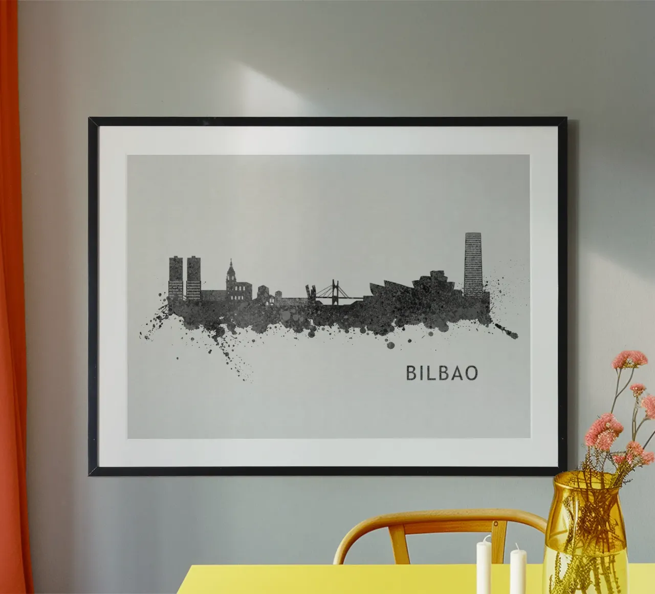 Bilbao Spain poster da Travelstudio