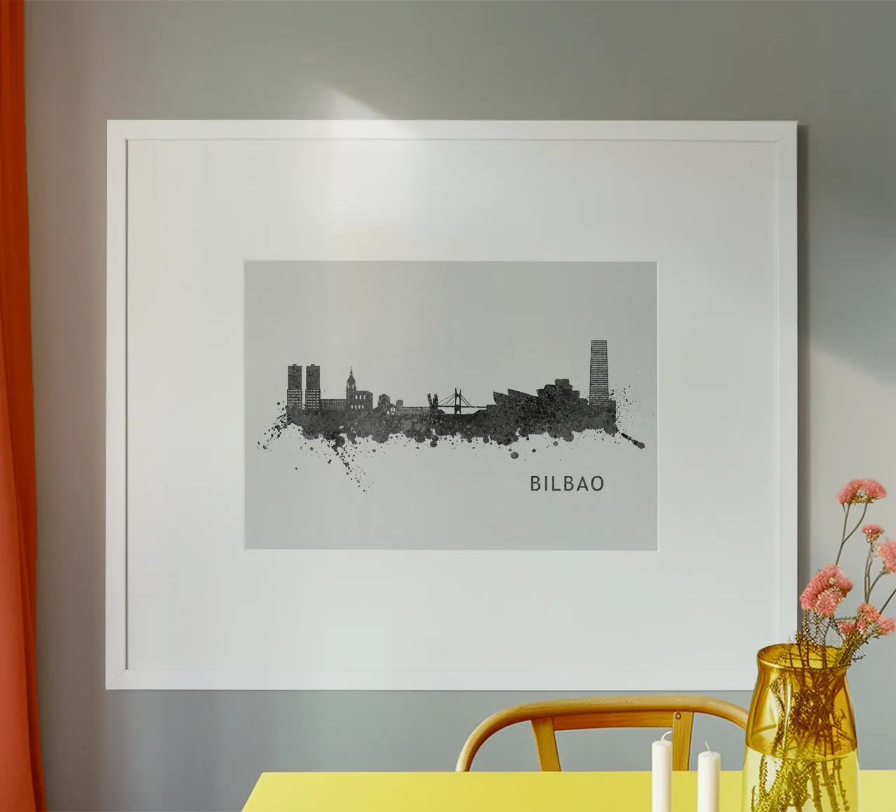 Bilbao Spain poster da Travelstudio