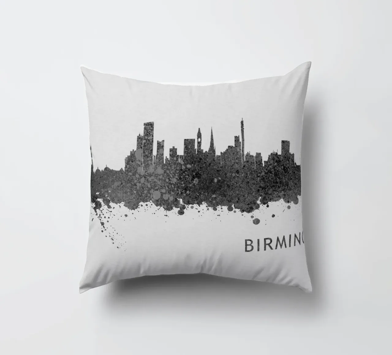 Birmingham England cuscino da Travelstudio