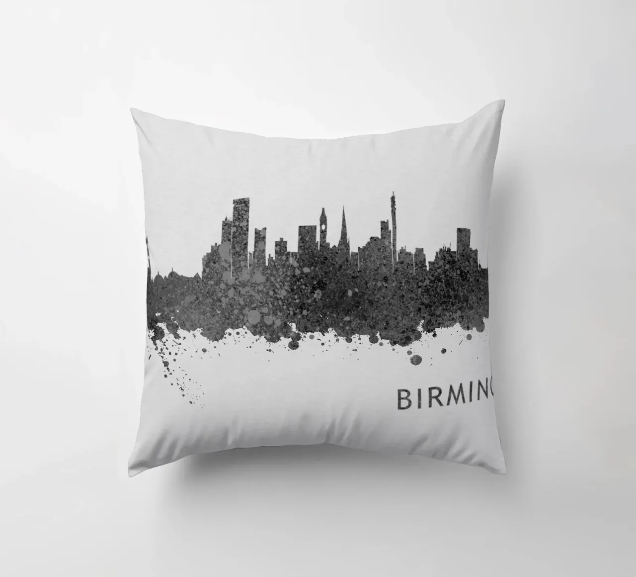 Birmingham England cuscino da Travelstudio