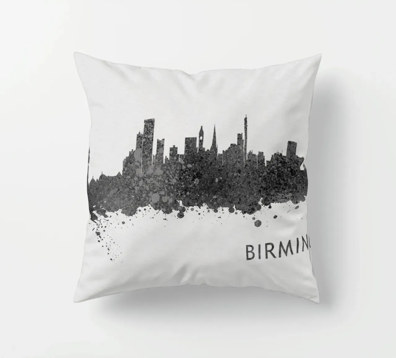 Birmingham England cuscino da Travelstudio
