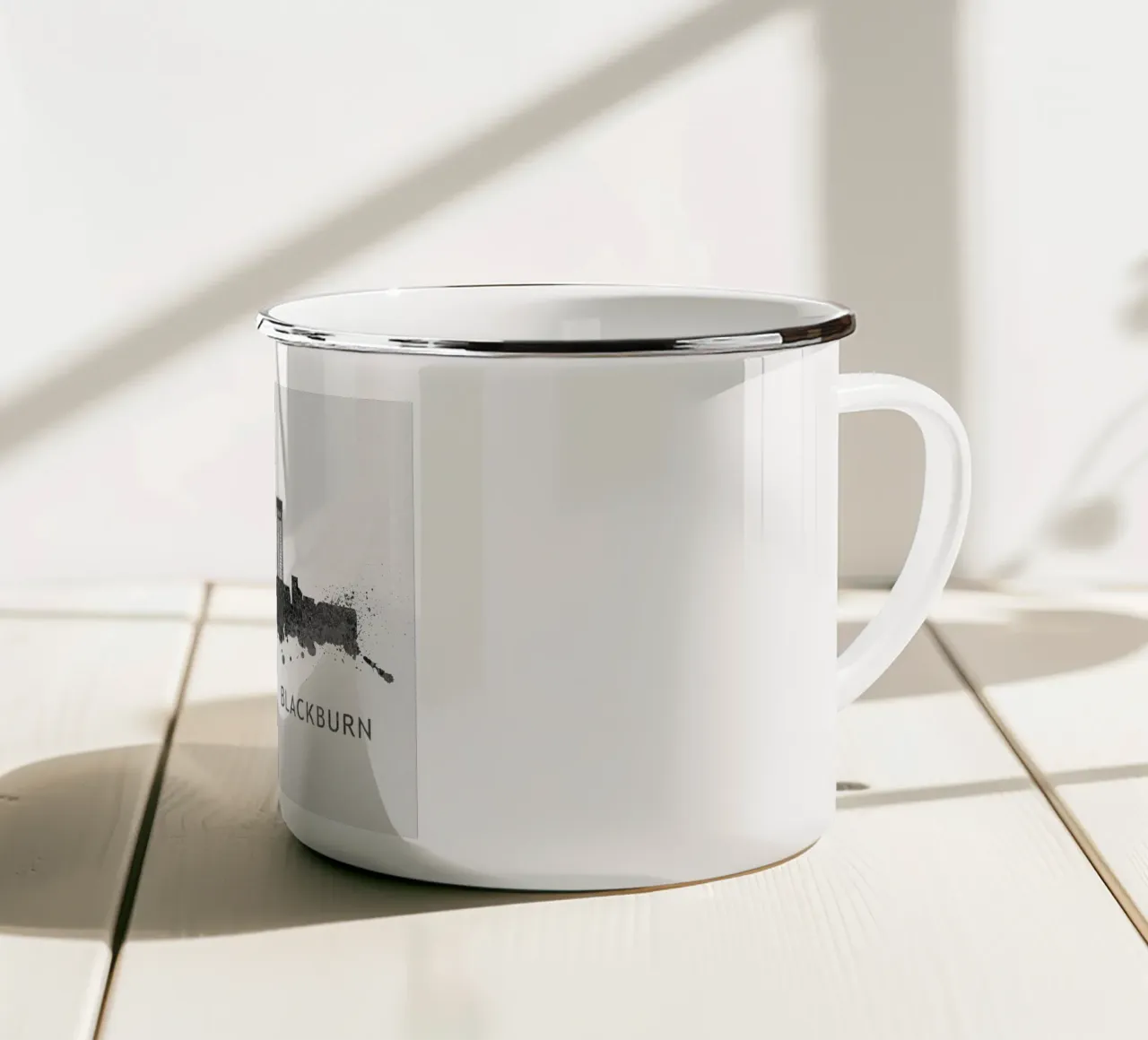 Blackburn England tazza in smalto da Travelstudio