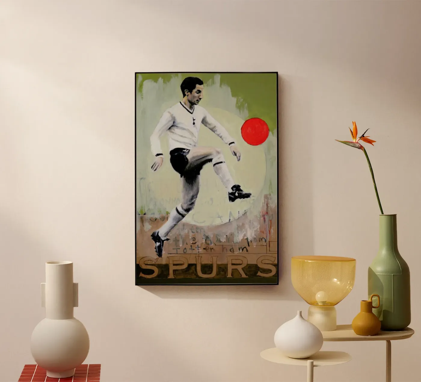 One Love - Spurs plexiglass da David Diehl