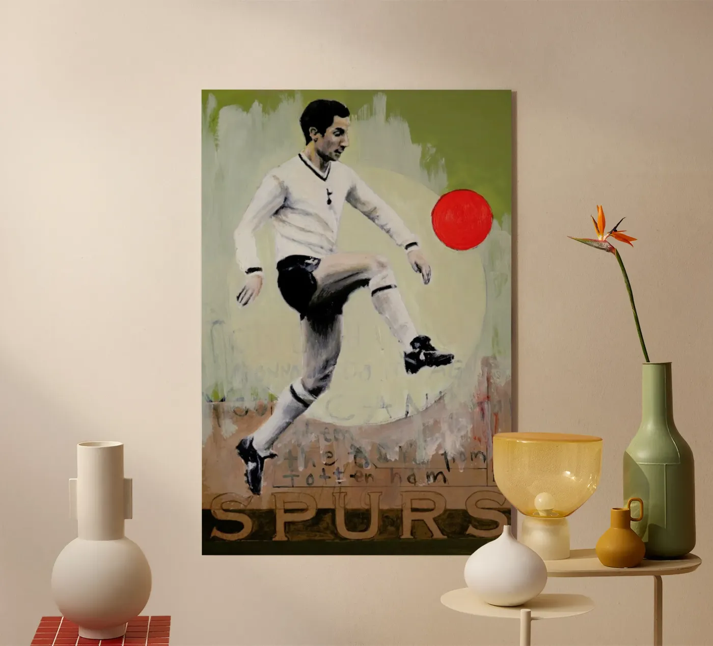 One Love - Spurs plexiglass da David Diehl