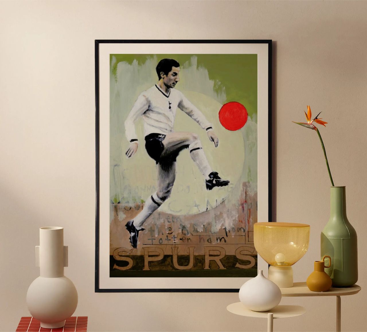 One Love - Spurs Poster von David Diehl