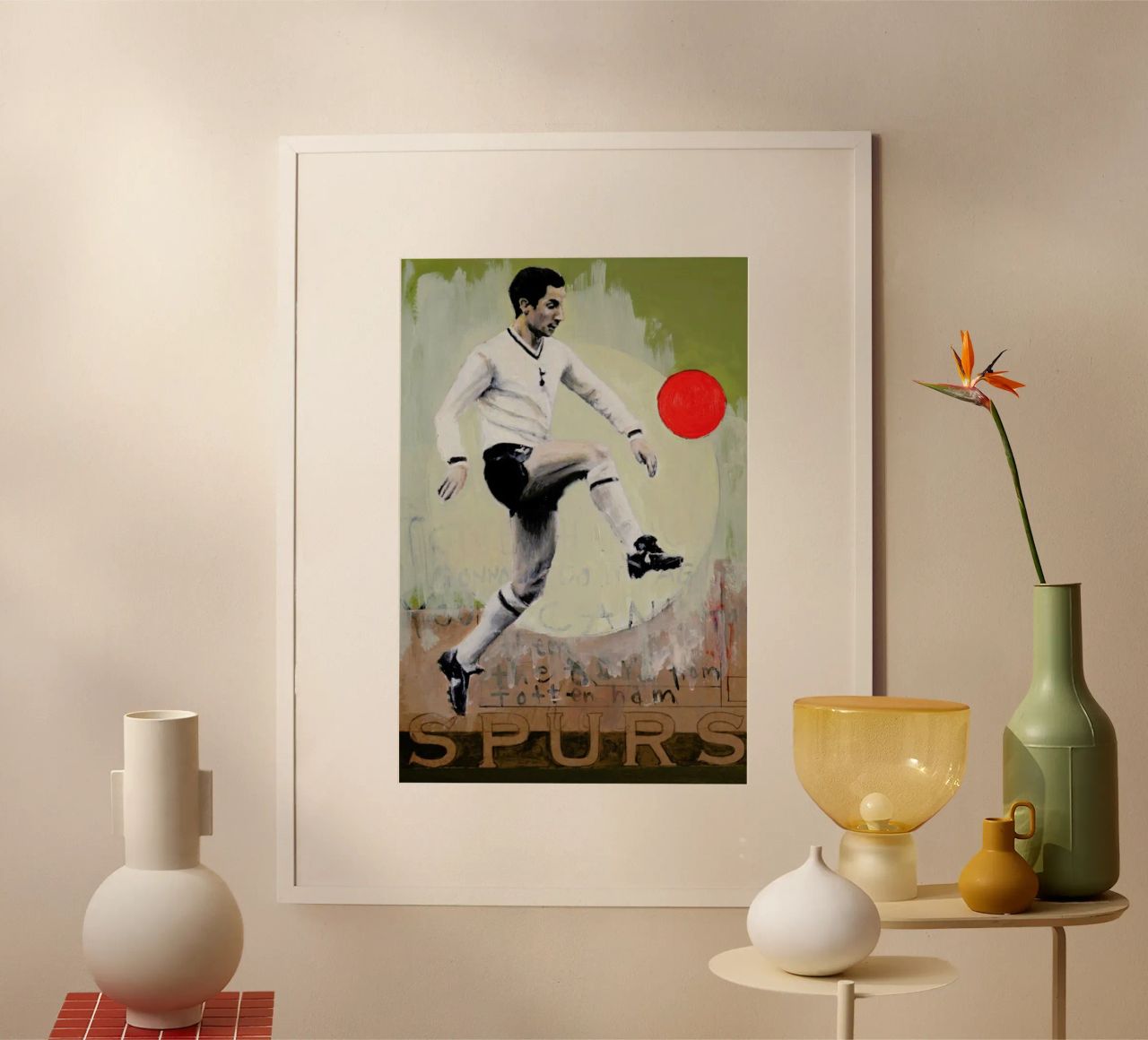 One Love - Spurs Poster von David Diehl