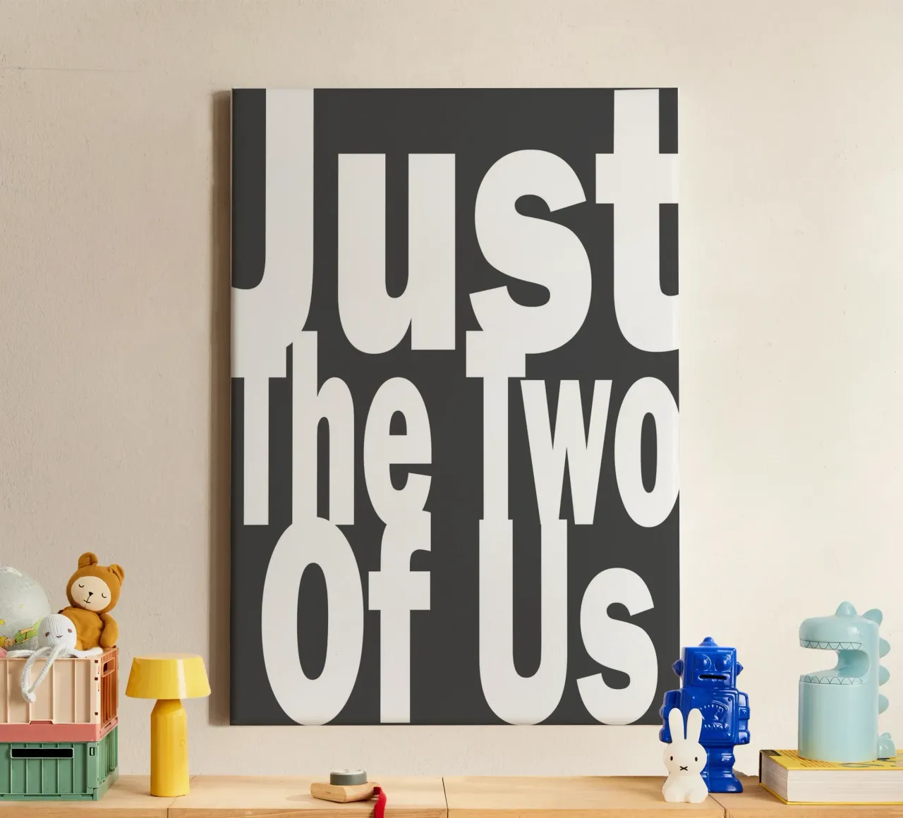 Just The Two Of Us Song Nu Trending canvas met Baklijst van Urban Life
