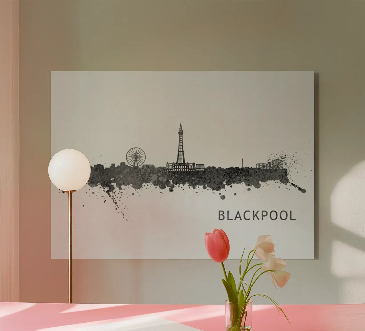 Blackpool England plexiglass da Travelstudio