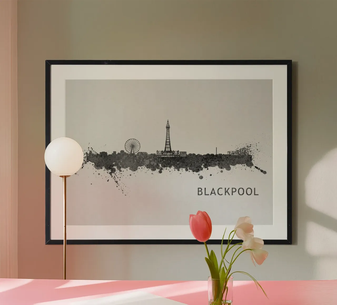 Blackpool England poster da Travelstudio