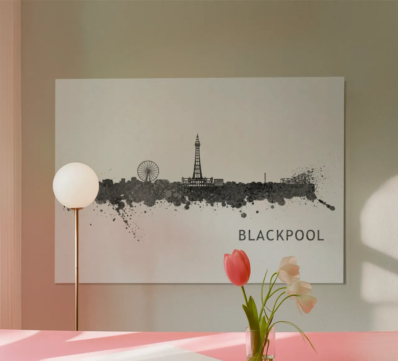 Blackpool England poster da Travelstudio