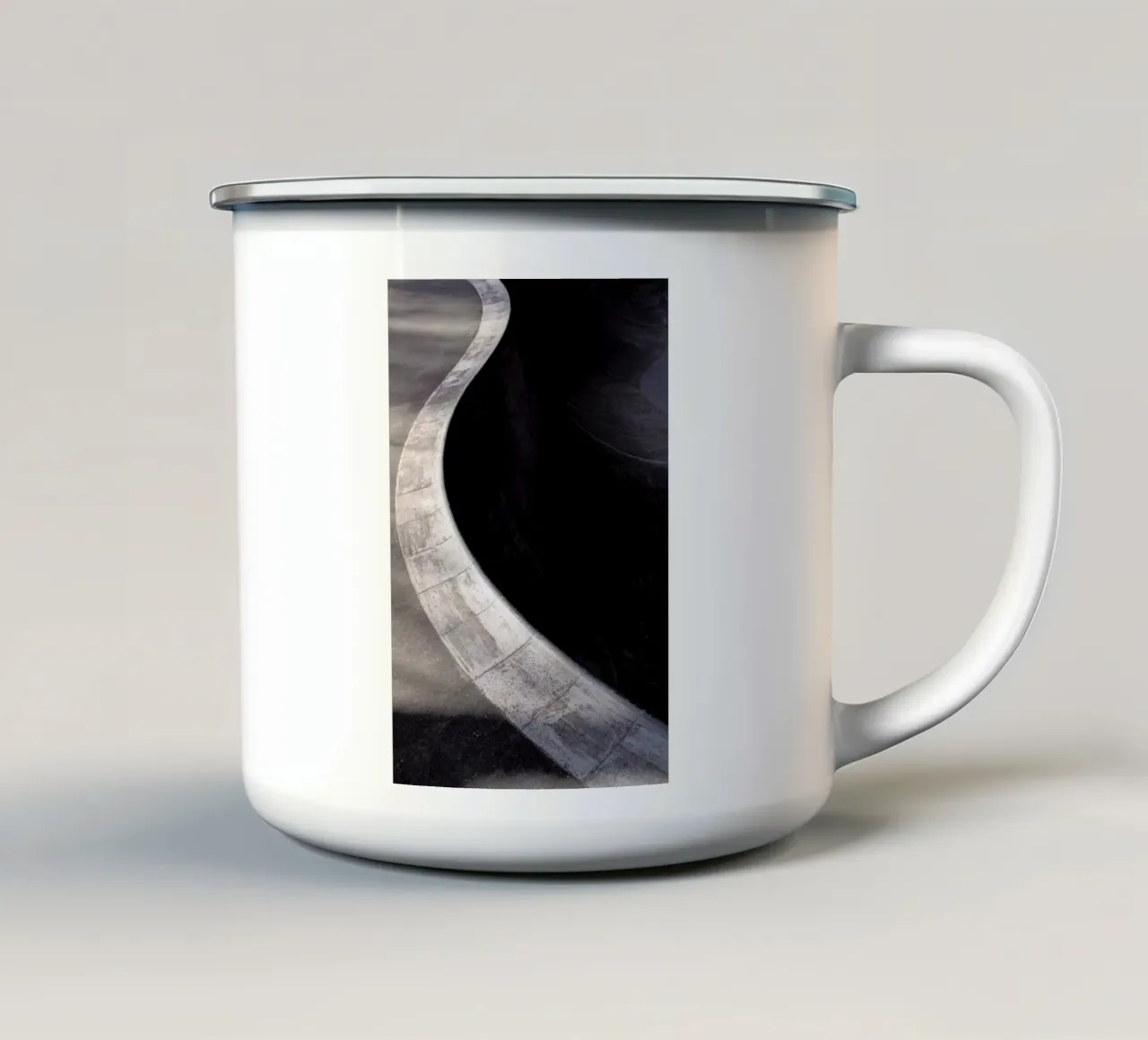 Bowl tazza in smalto da Jan Luzar