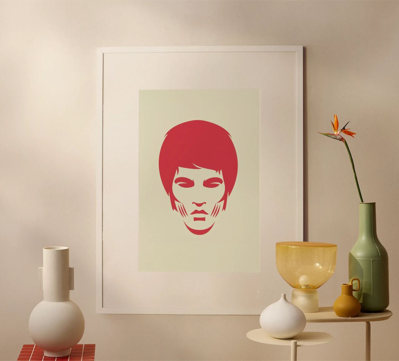 Bruce Lee poster by Bruno Morphet