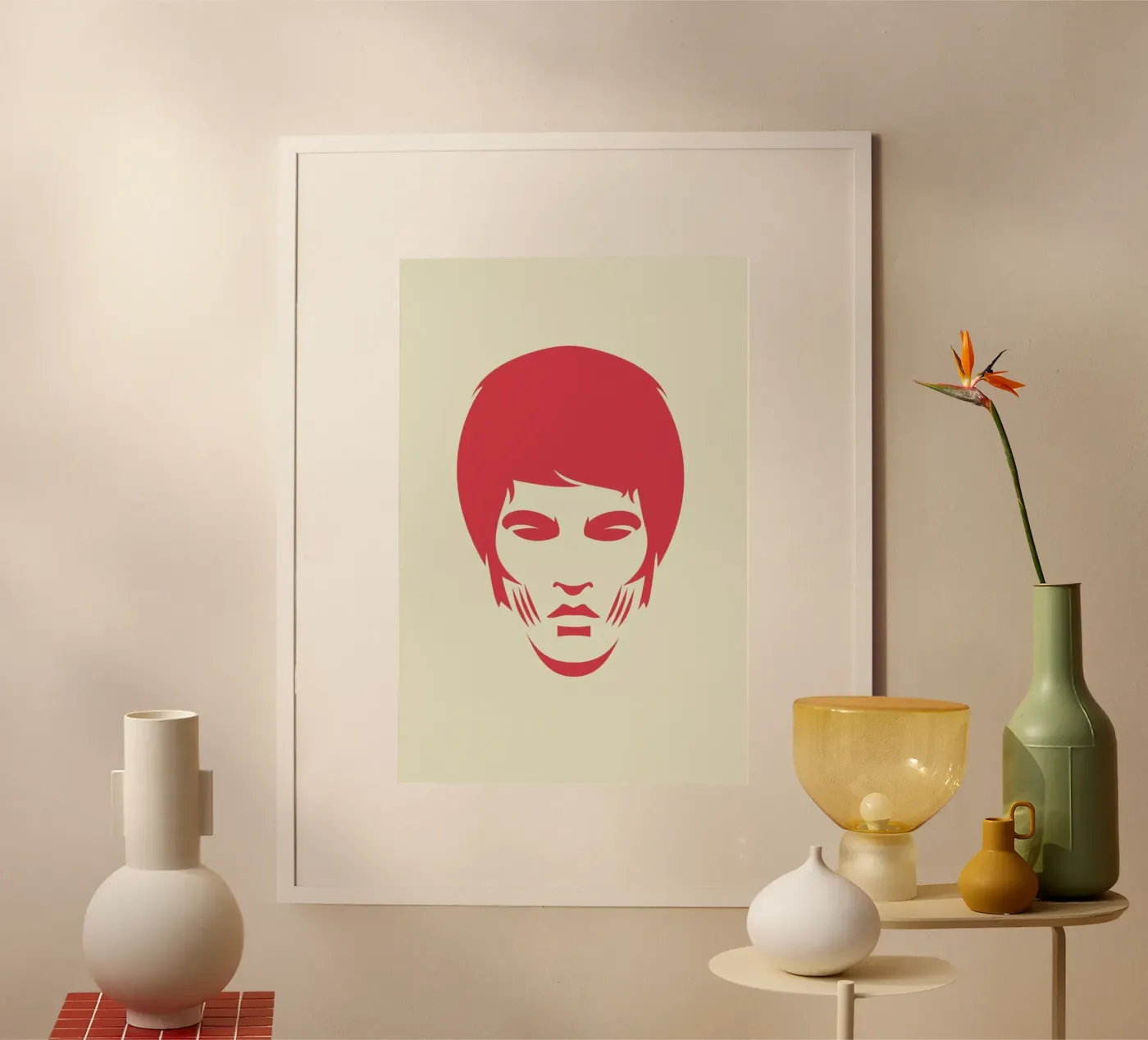 Bruce Lee Poster von Bruno Morphet