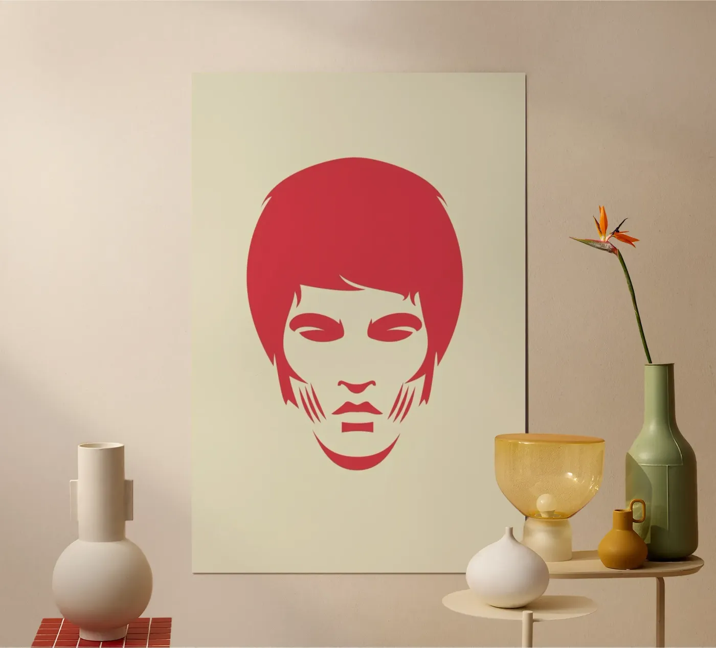 Bruce Lee Poster von Bruno Morphet