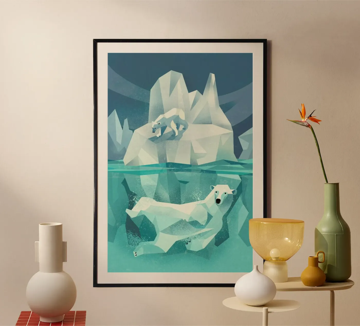 Polar Bear poster by Dieter Braun
