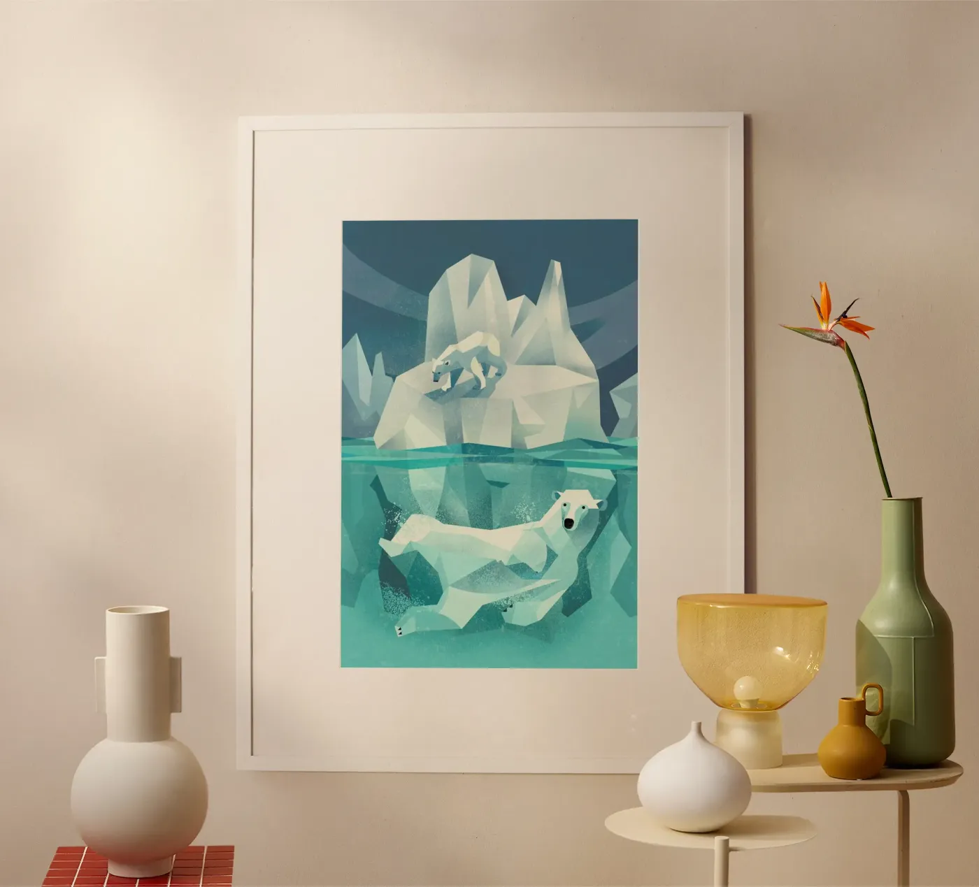 Polar Bear poster by Dieter Braun