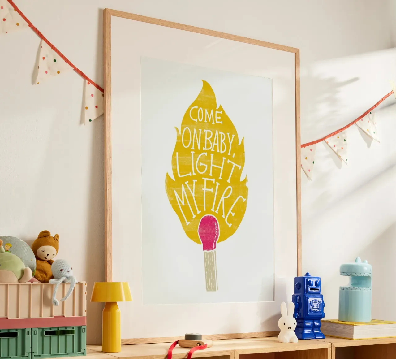 Fire poster by typealive