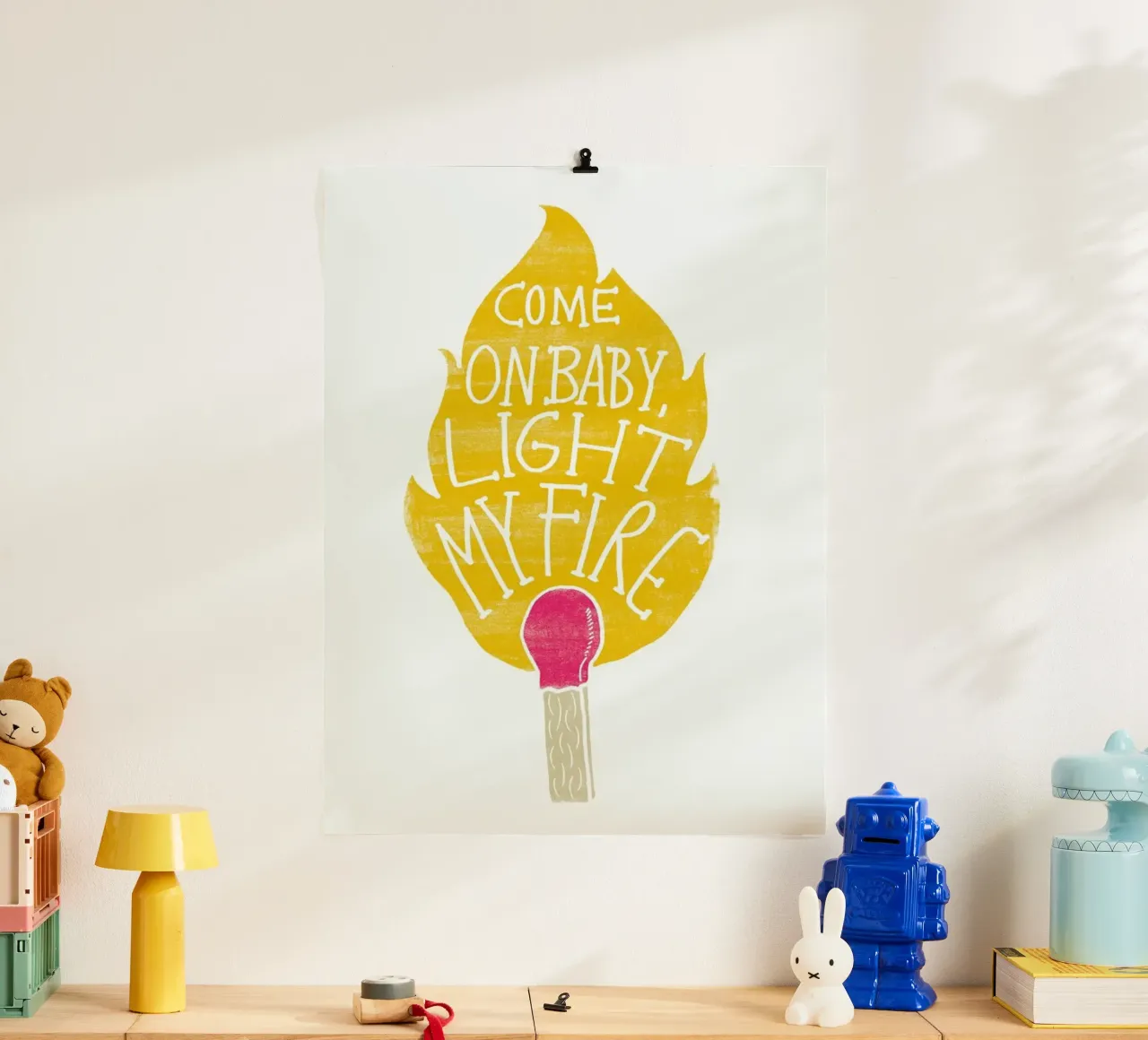 Fire poster by typealive