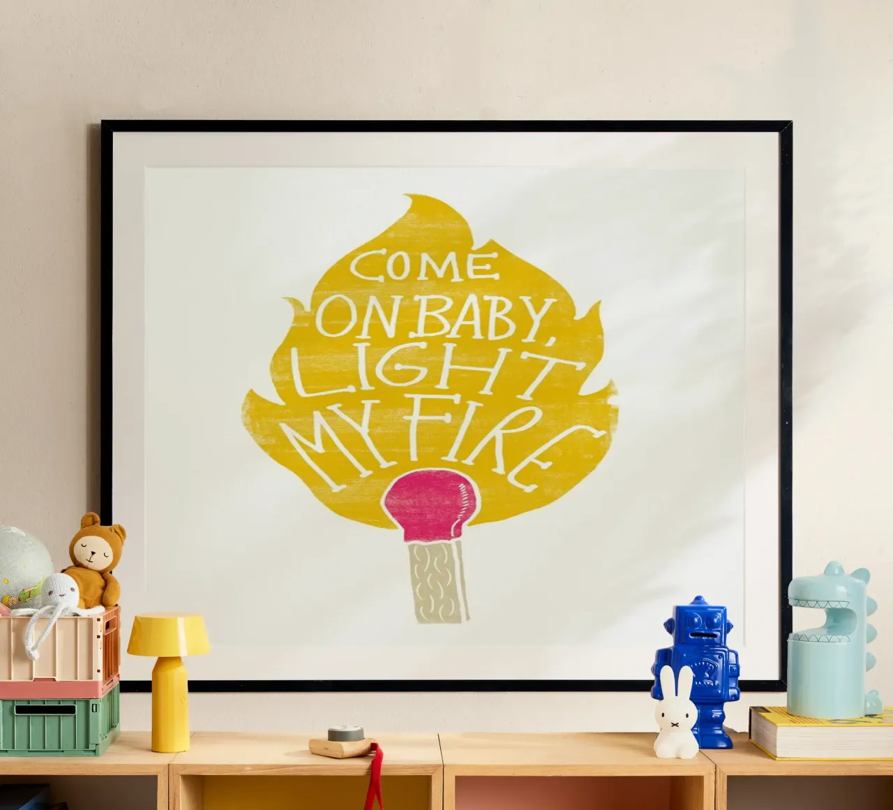 Fire poster by typealive