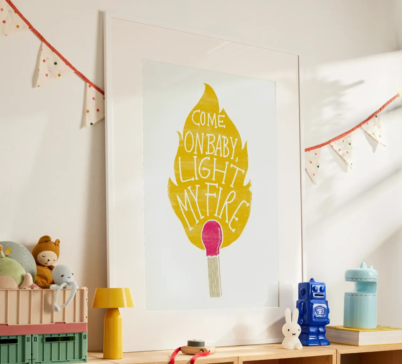 Fire poster by typealive