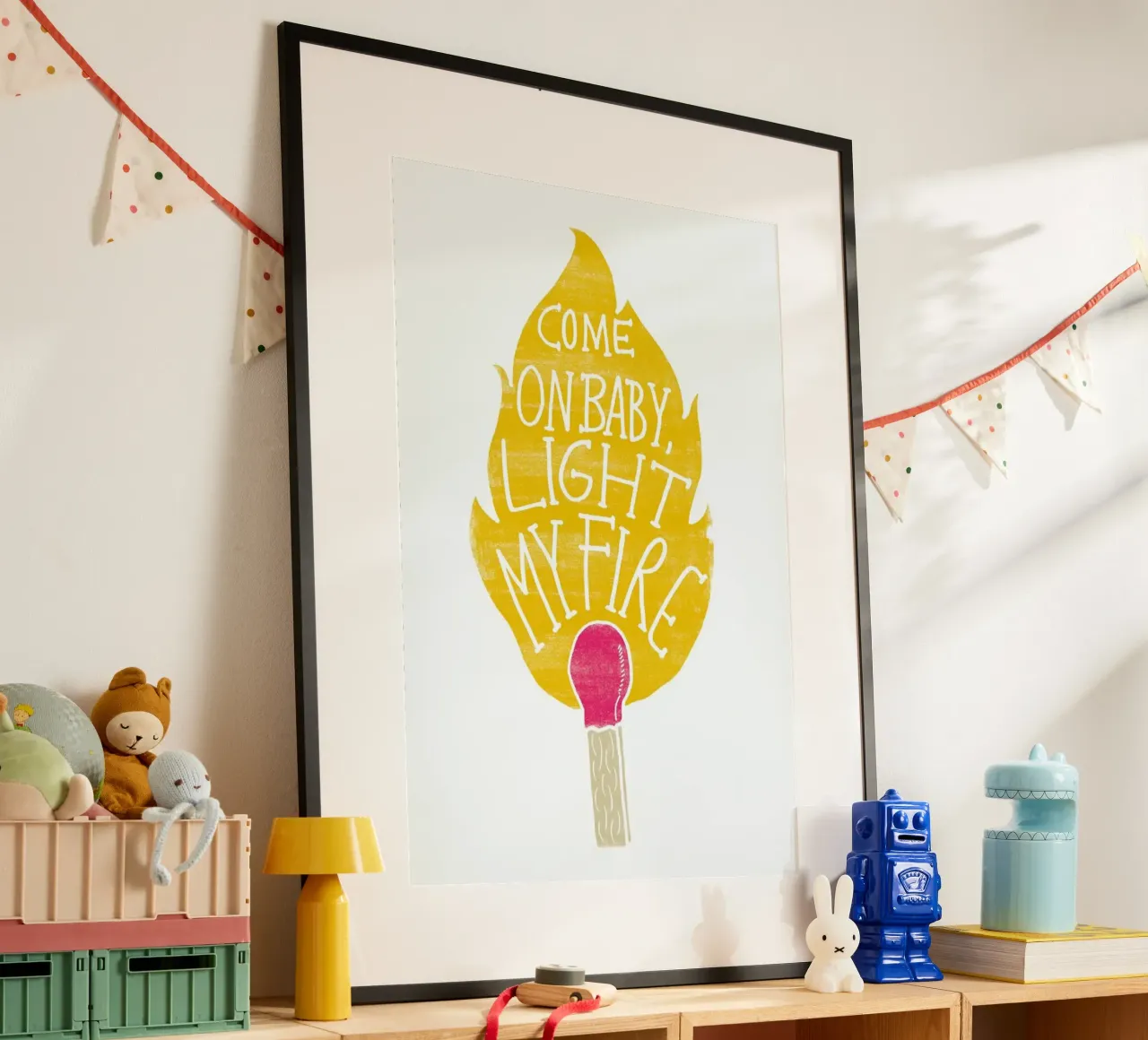 Fire poster by typealive