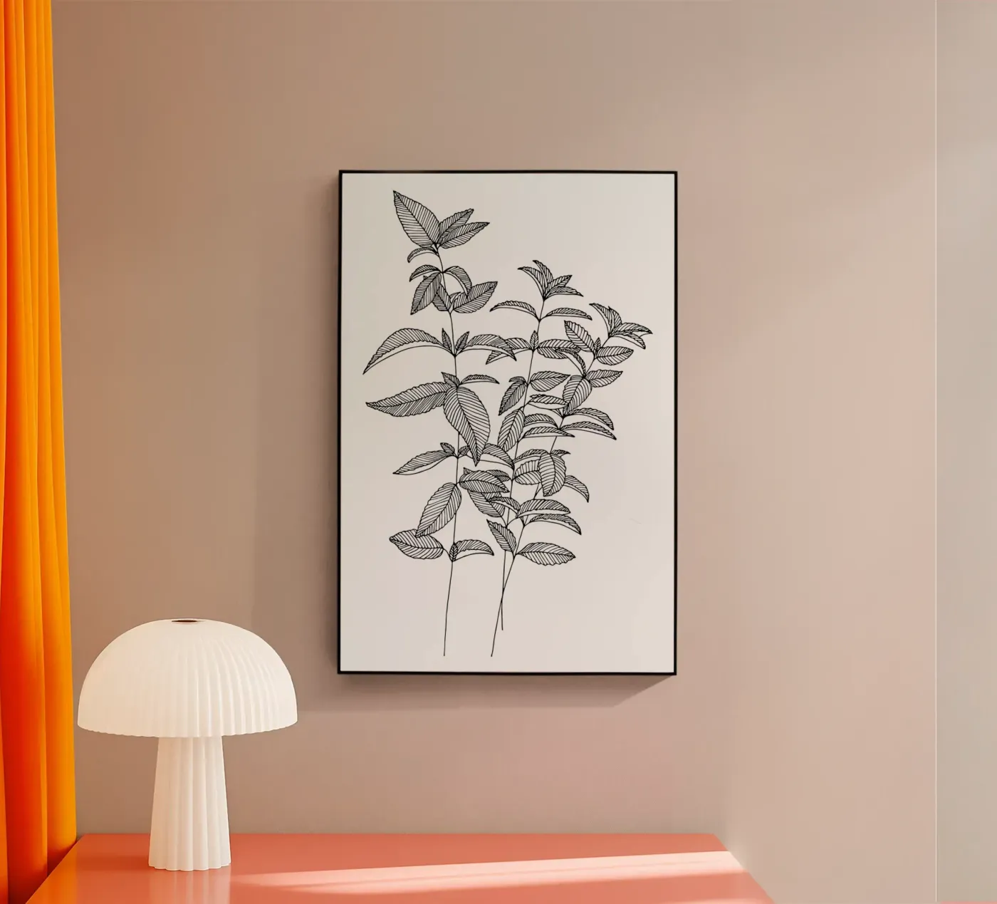 Minze Acryl-Glas von Studio Karamelo