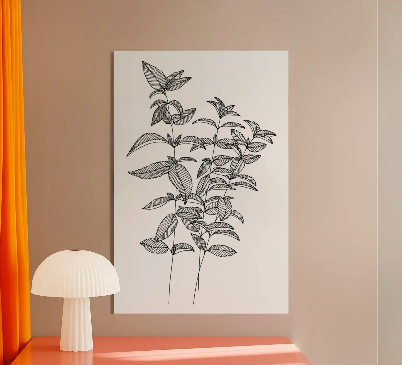 Minze Acryl-Glas von Studio Karamelo