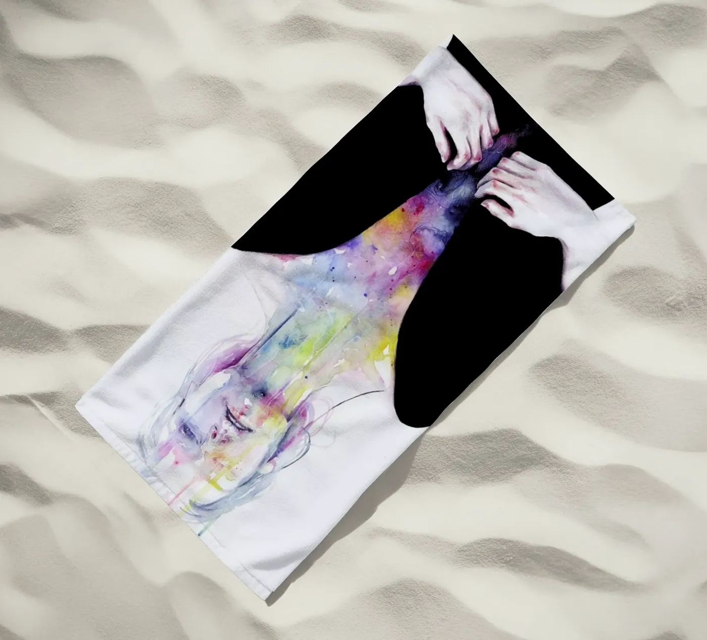 Another One beach towel by agnes-cecile