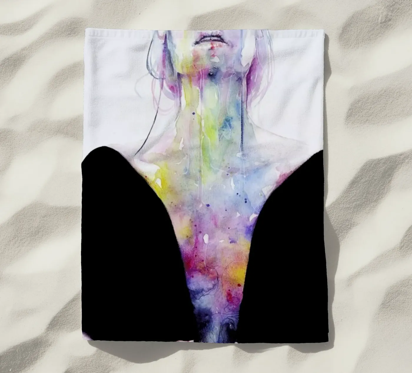 Another One beach towel by agnes-cecile
