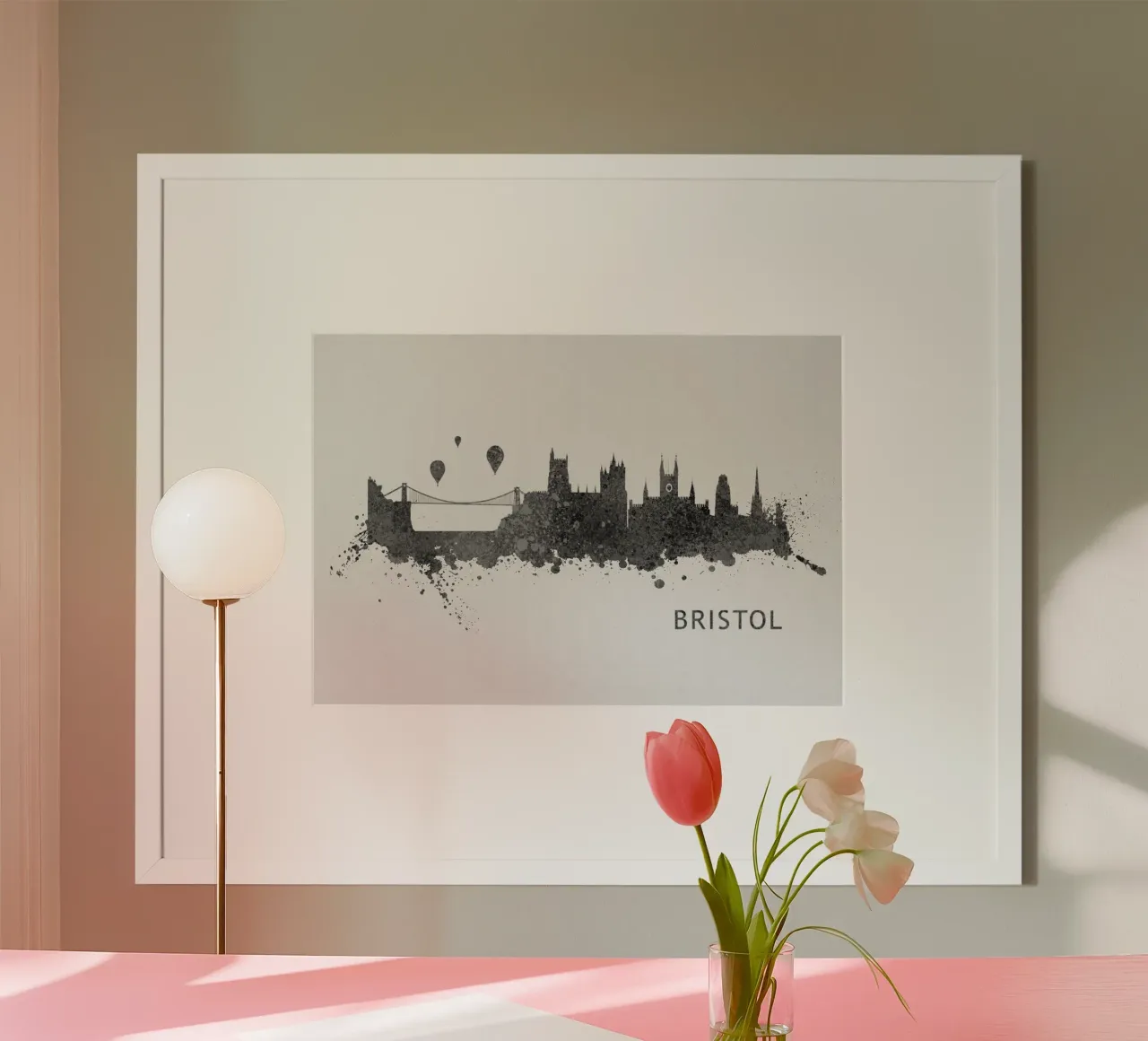 Bristol England poster da Travelstudio