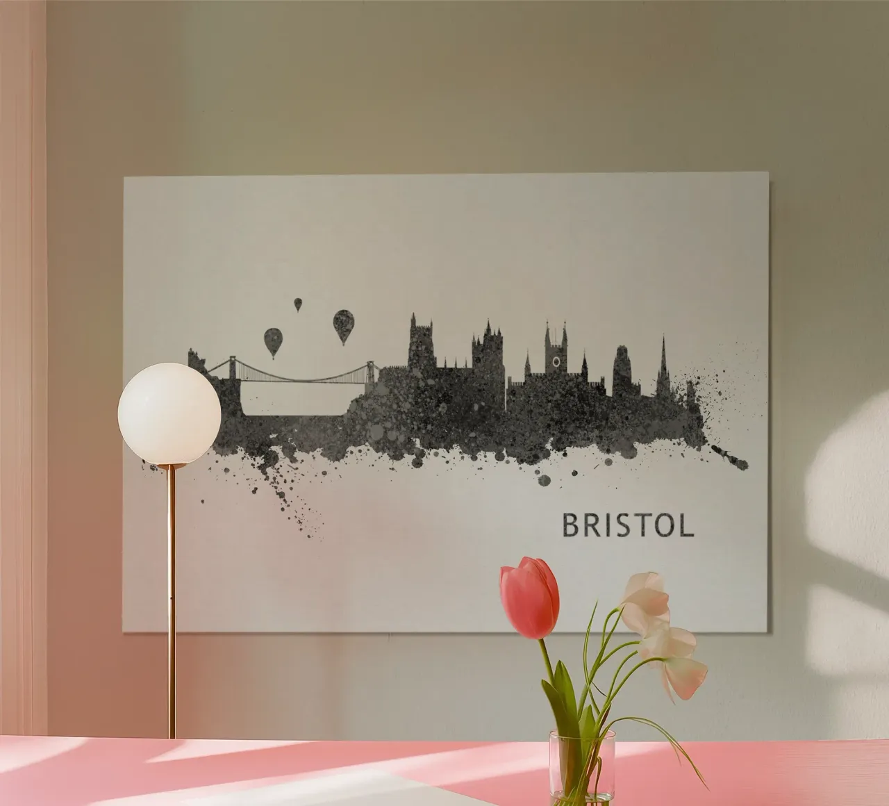 Bristol England poster da Travelstudio