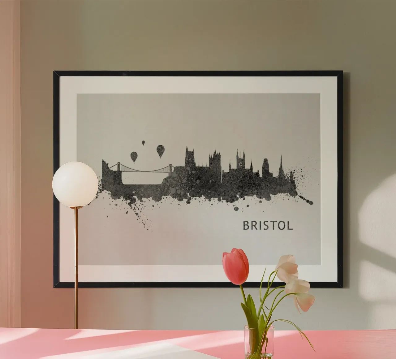 Bristol England poster da Travelstudio