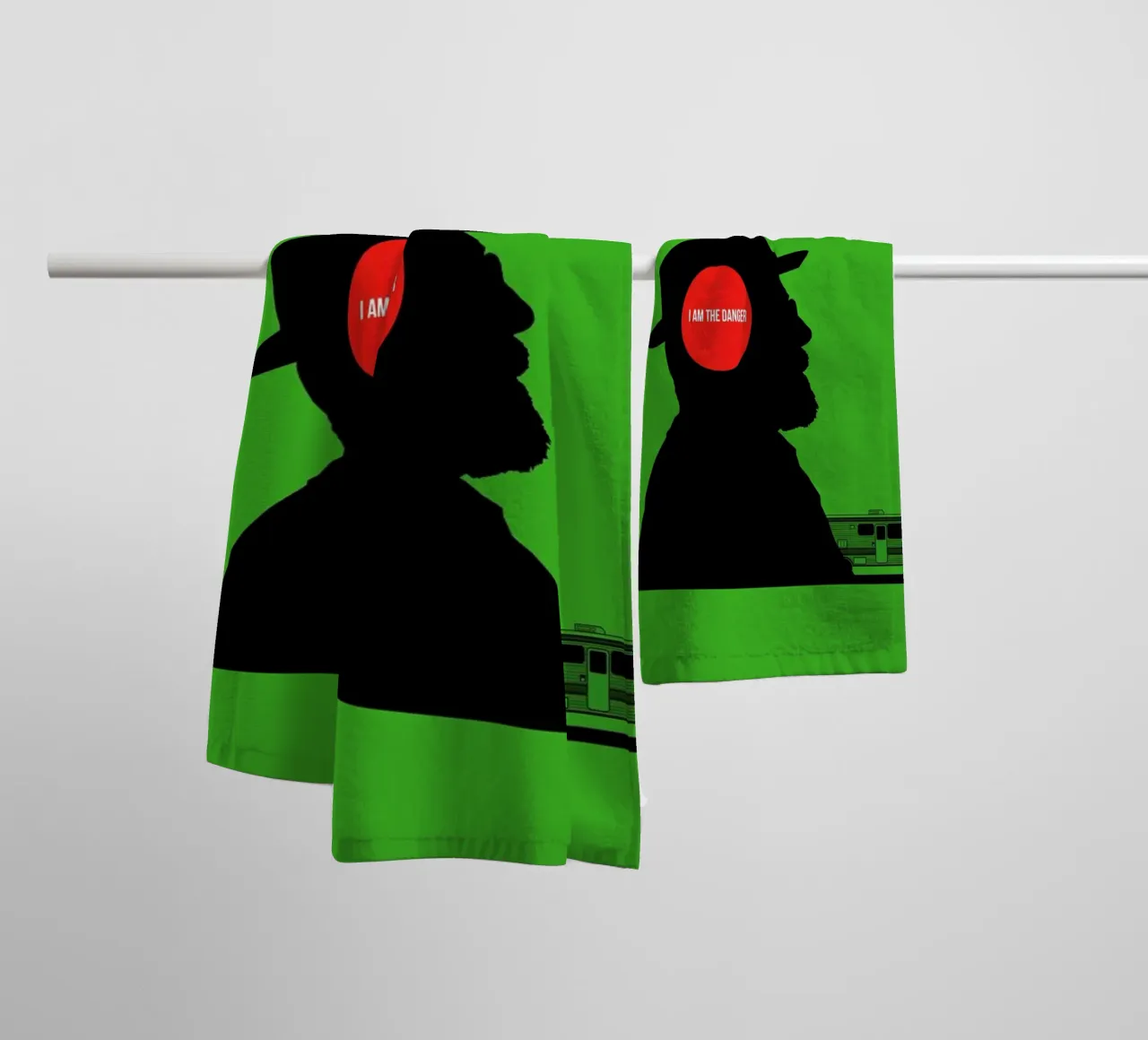 I'm Danger Poster 1 asciugamano da bagno da Naxart