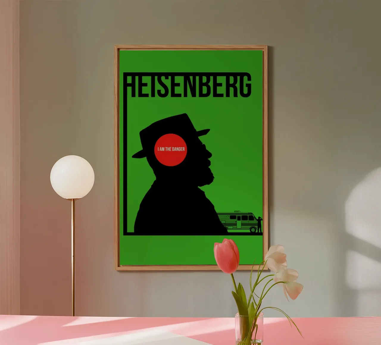I'm Danger Poster 1 alluminio dibond da Naxart