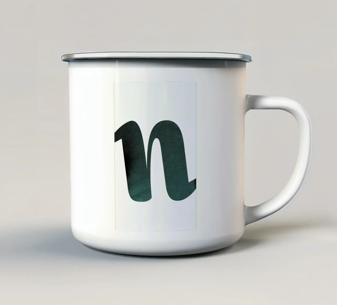 Green N tazza in smalto da petiteCAPS