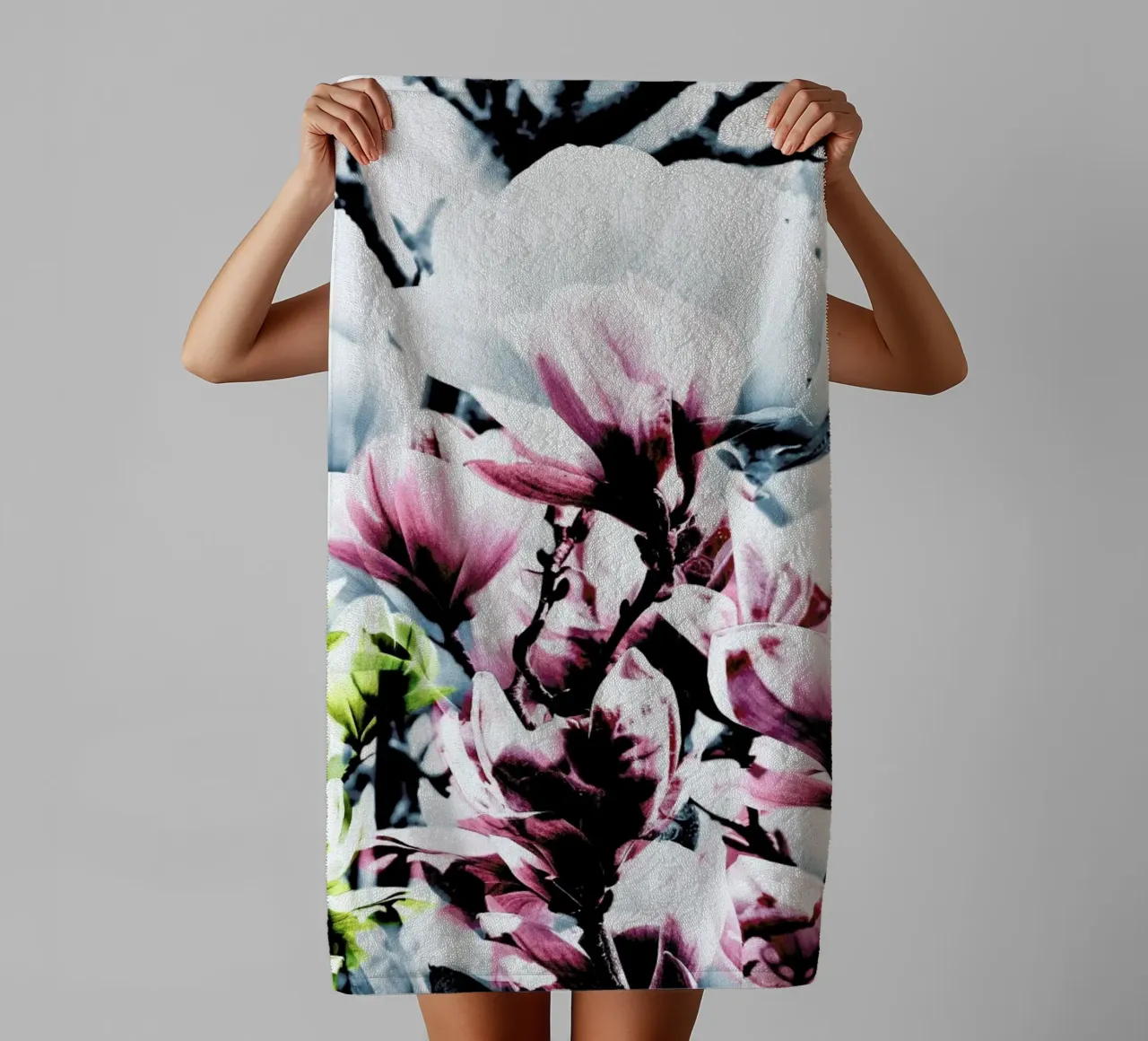Magnolia 01 asciugamano da bagno da Froilein Juno