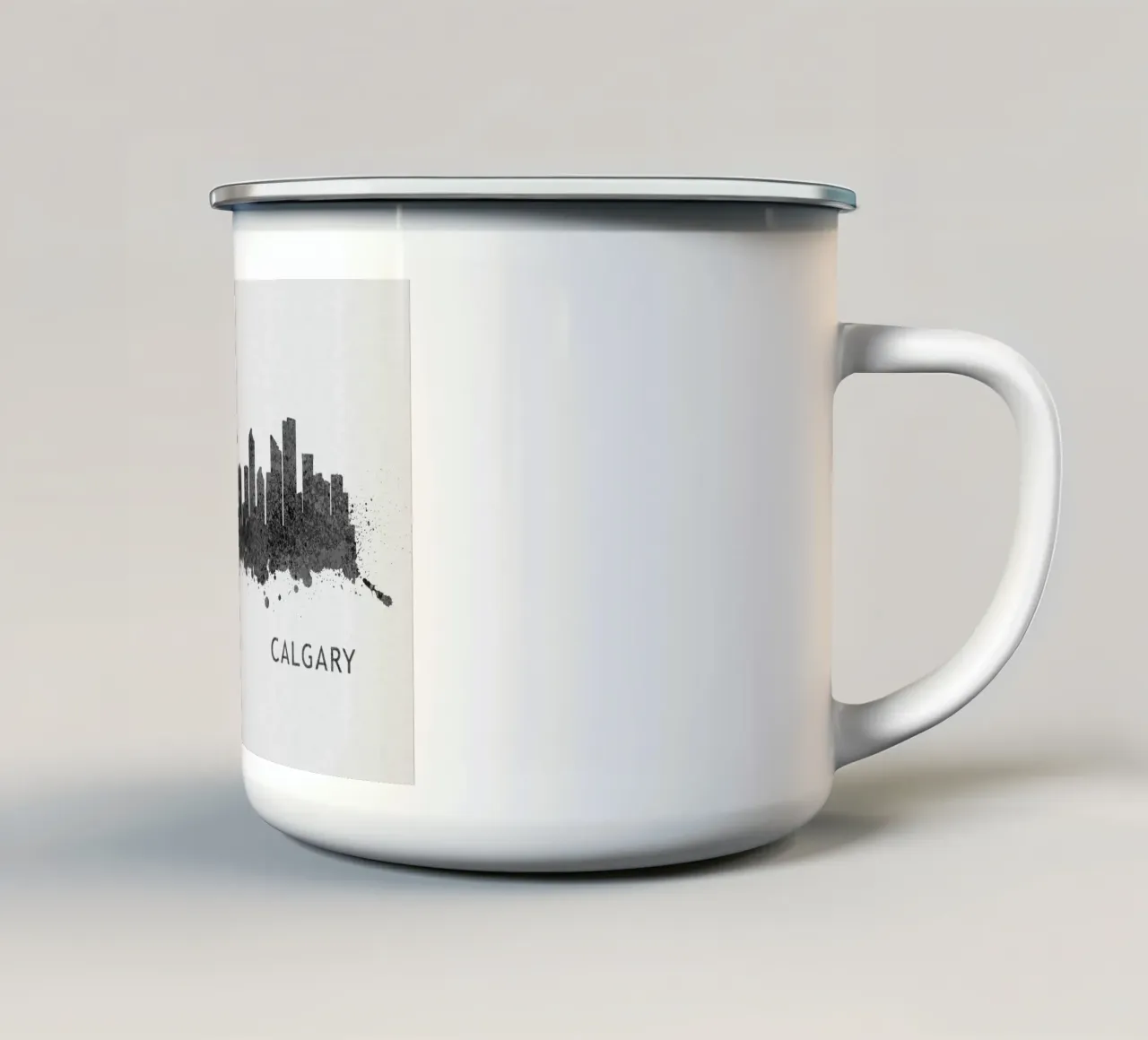 Calgary Canada tazza in smalto da Travelstudio