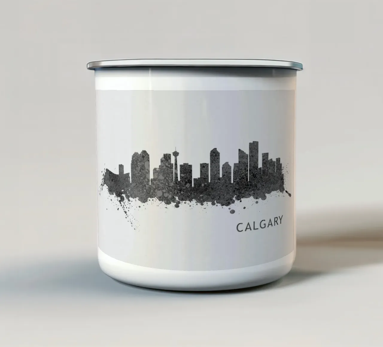 Calgary Canada tazza in smalto da Travelstudio