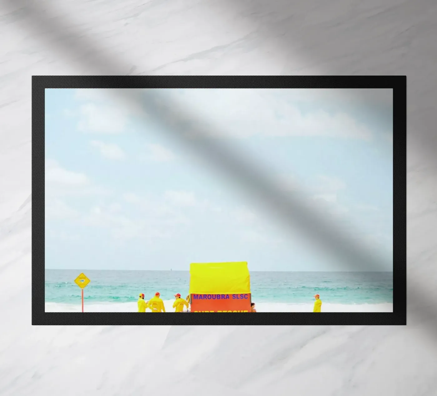 SLSC deurmat van Charlotte Curd