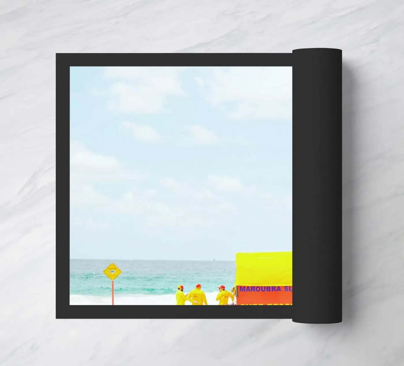 SLSC deurmat van Charlotte Curd