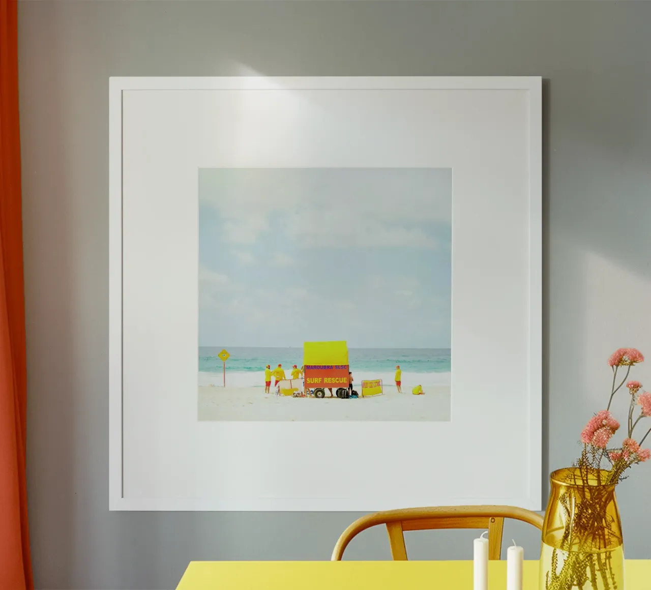 SLSC poster con telaio in alluminio da Charlotte Curd