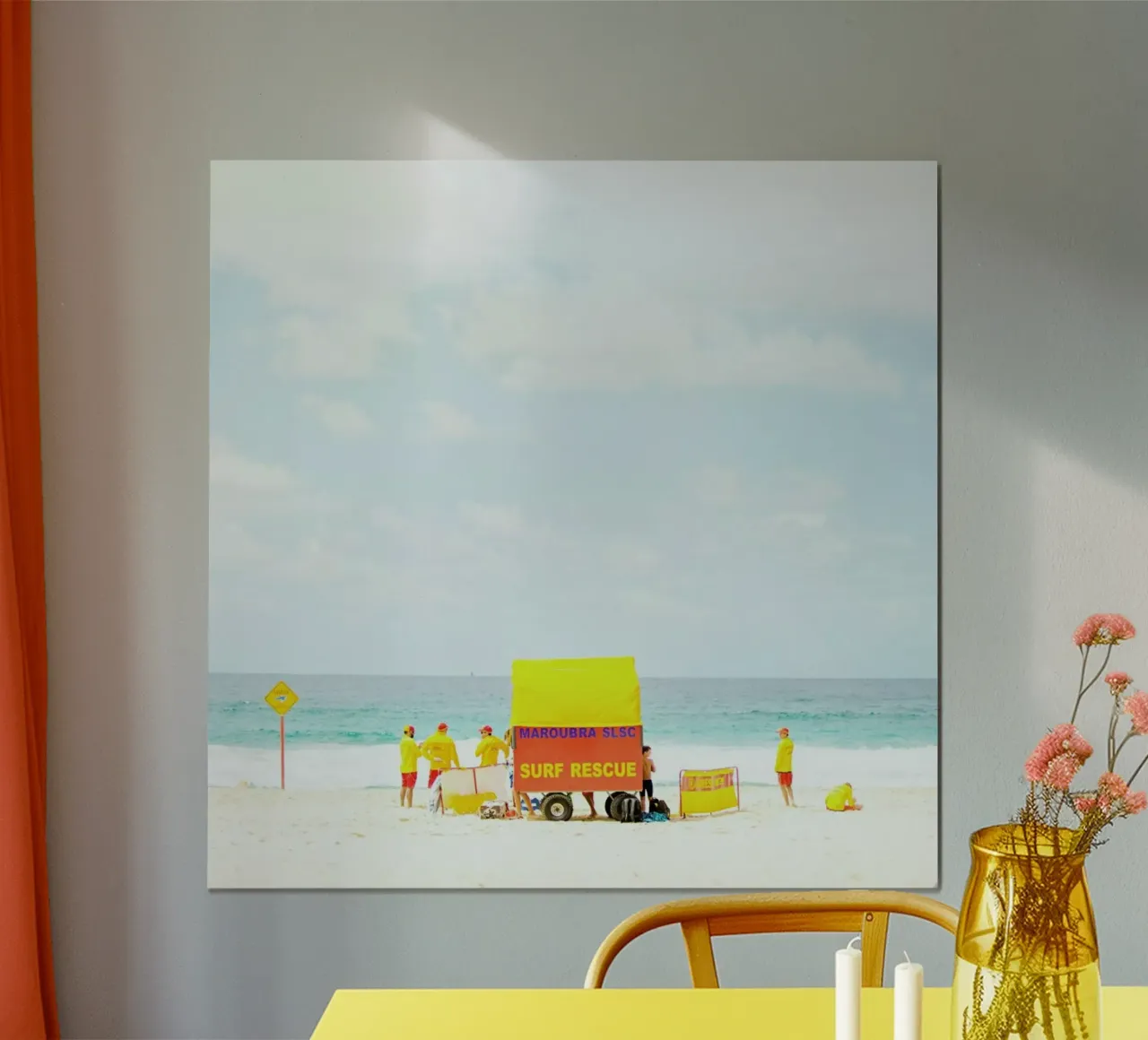 SLSC poster con telaio in alluminio da Charlotte Curd