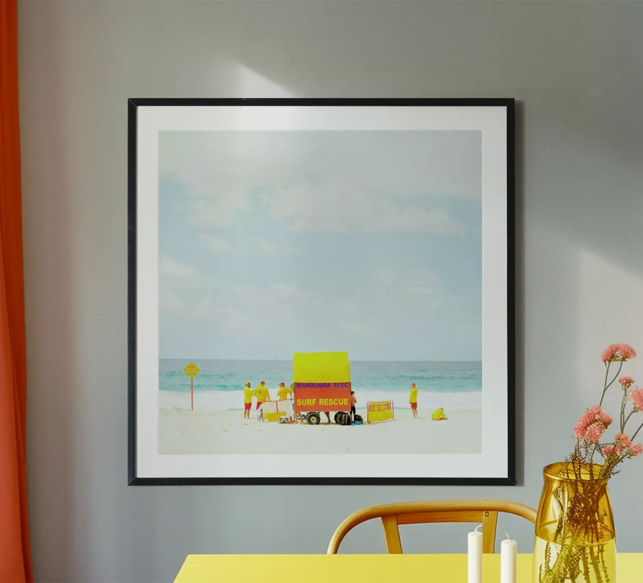 SLSC poster con telaio in alluminio da Charlotte Curd