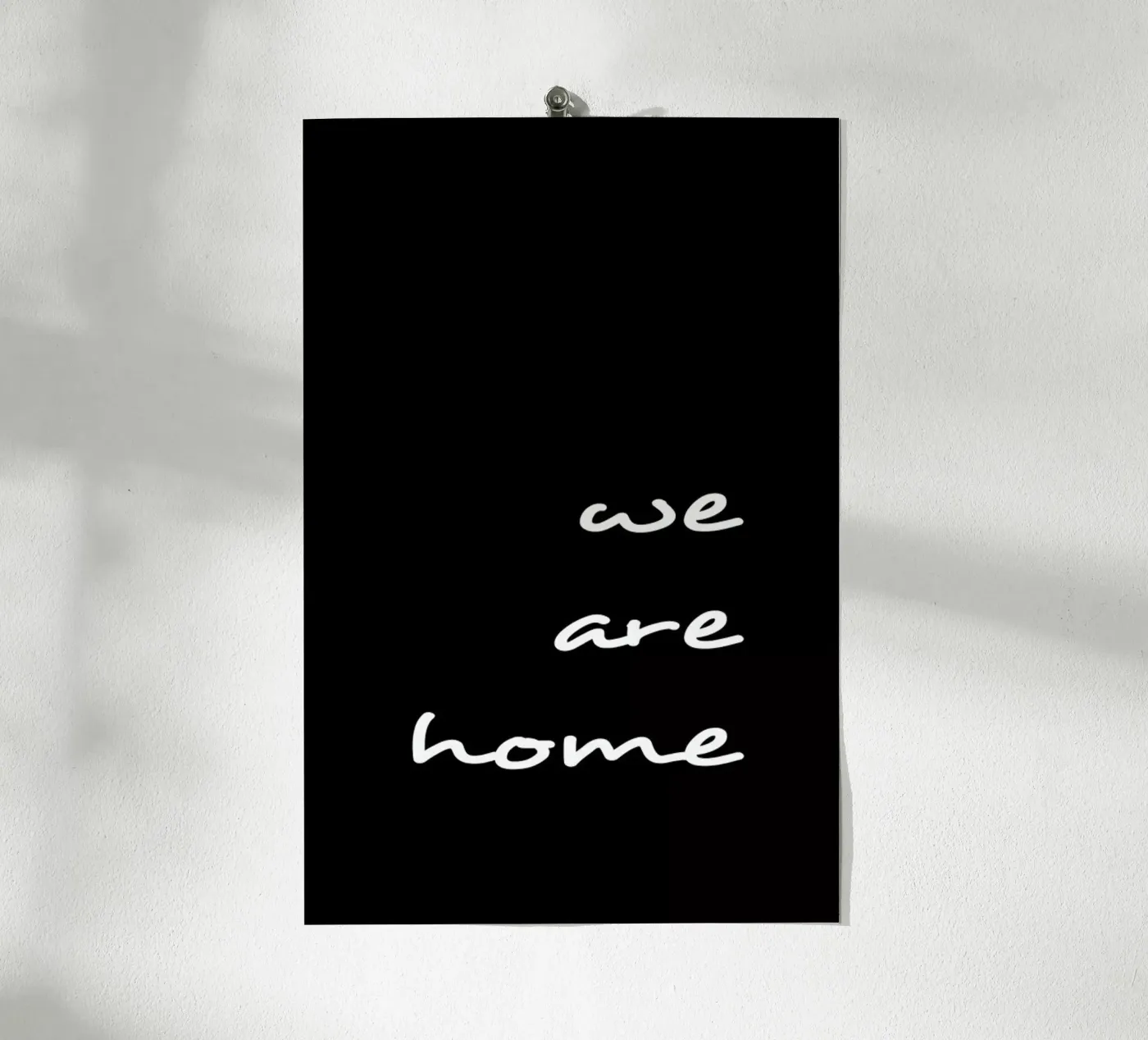 Home poster van WordArt by Steffi