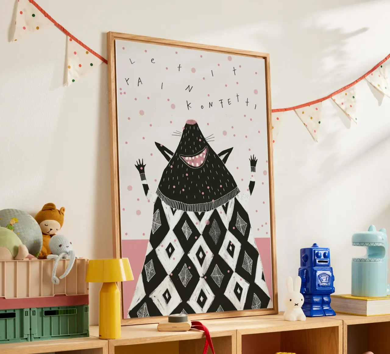 Halbwildtier Konfetti plexiglass da typealive