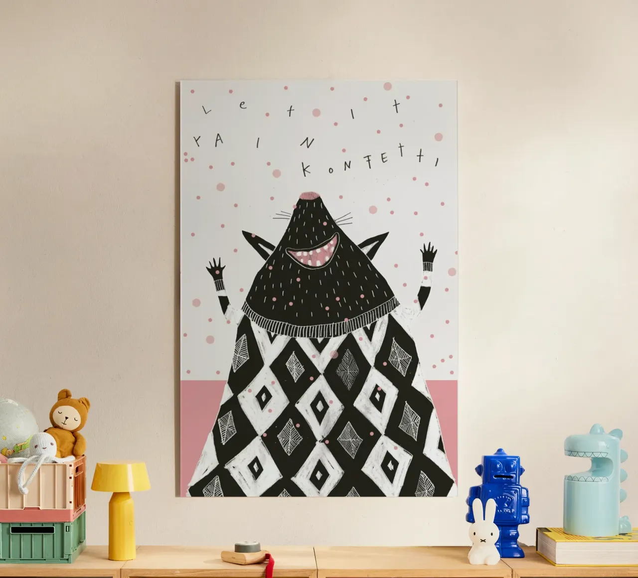 Halbwildtier Konfetti plexiglass da typealive