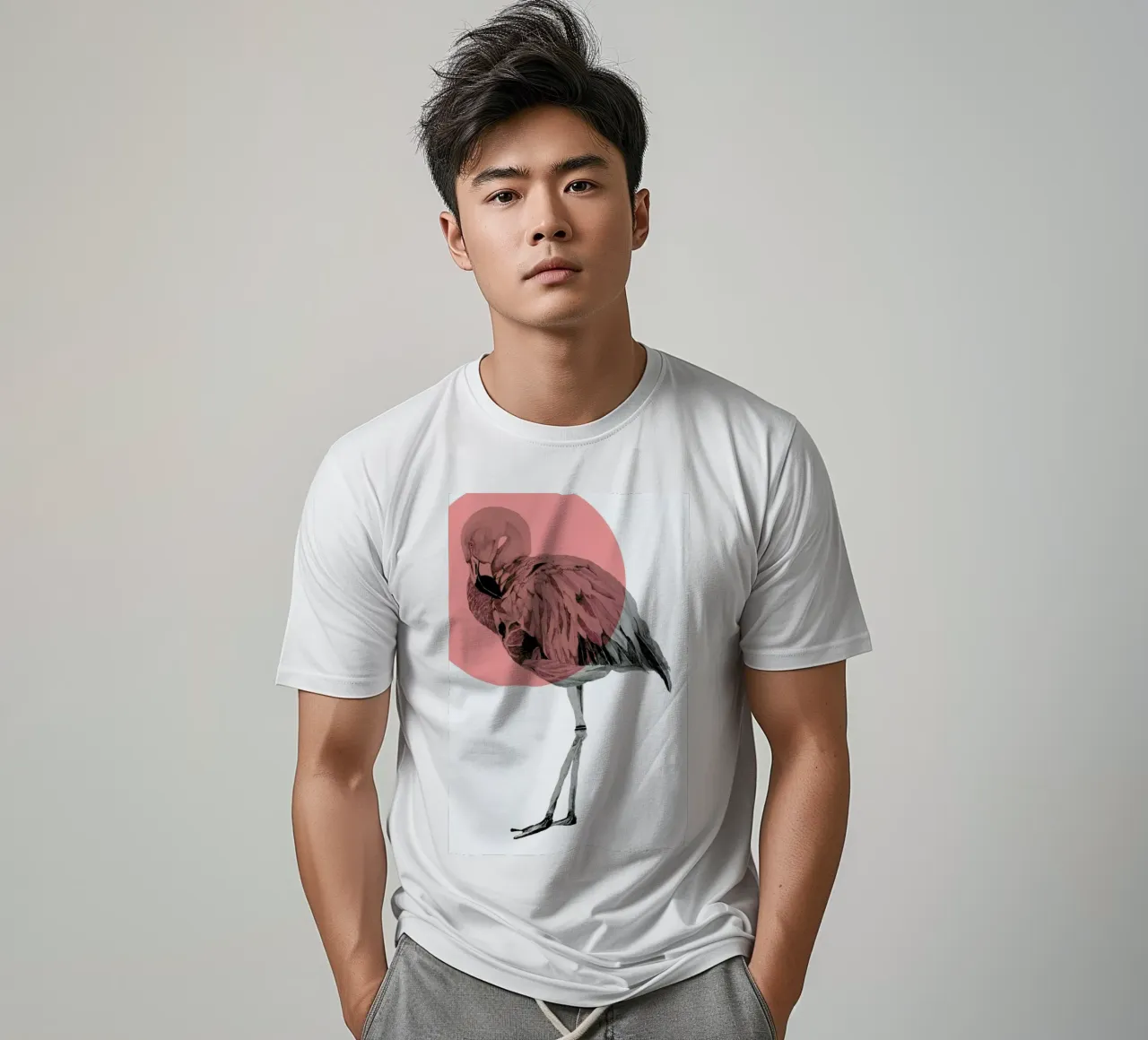 Flamingo t-shirt da Morgan Kendall