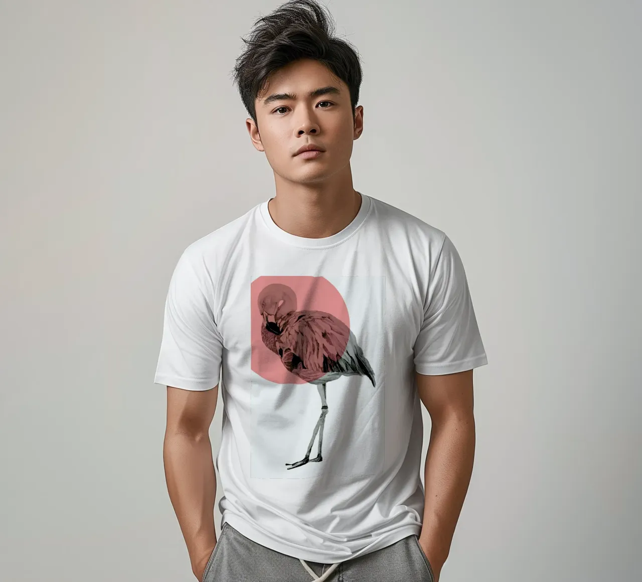 Flamingo t-shirt da Morgan Kendall