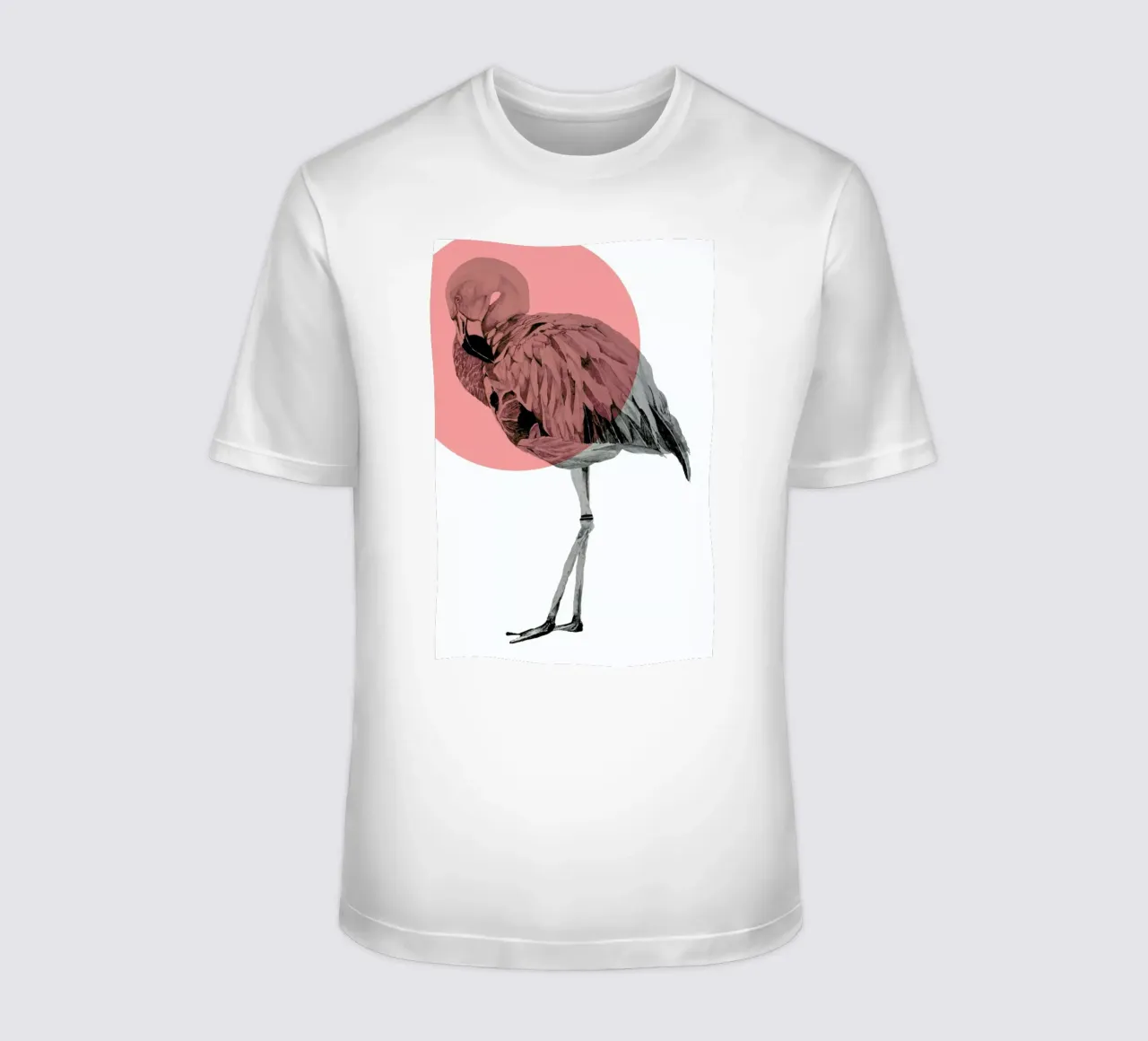 Flamingo t-shirt da Morgan Kendall