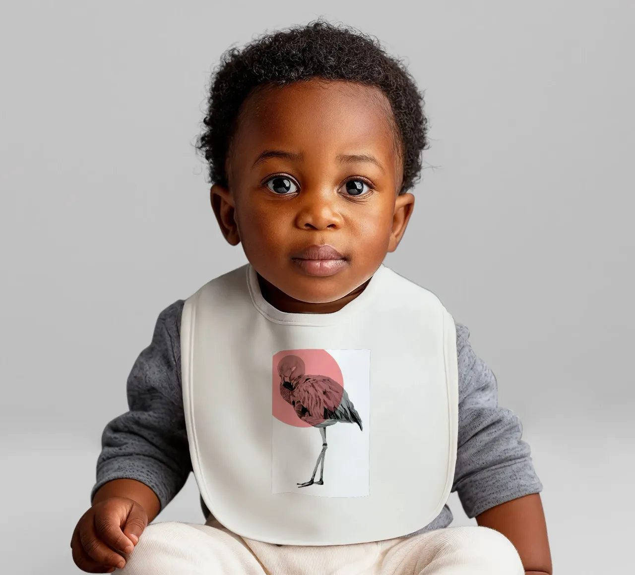 Flamingo bavaglino da Morgan Kendall